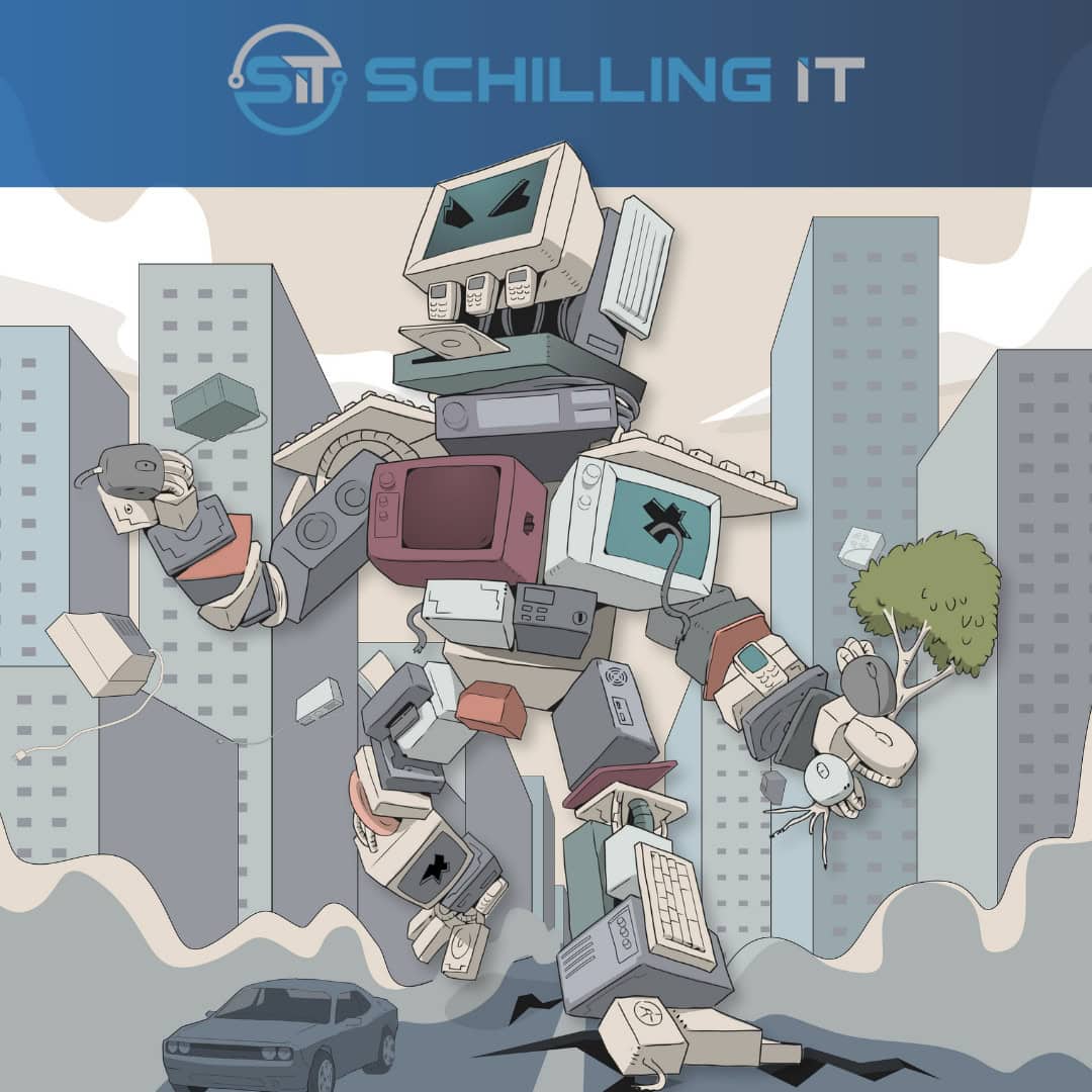 The Tech Trash Monster